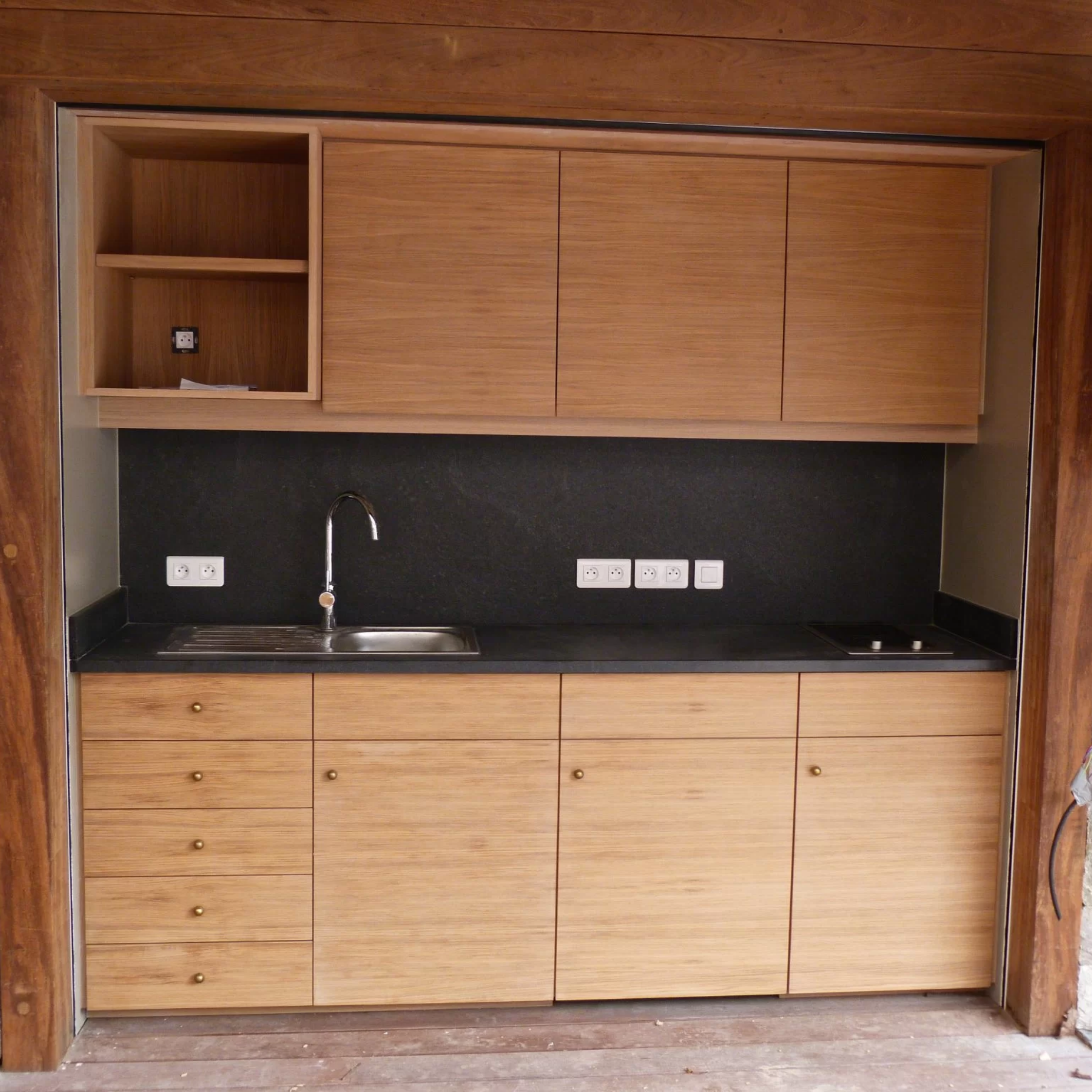 Cuisine bois design et sur mesure – Dordogne, Périgord noir