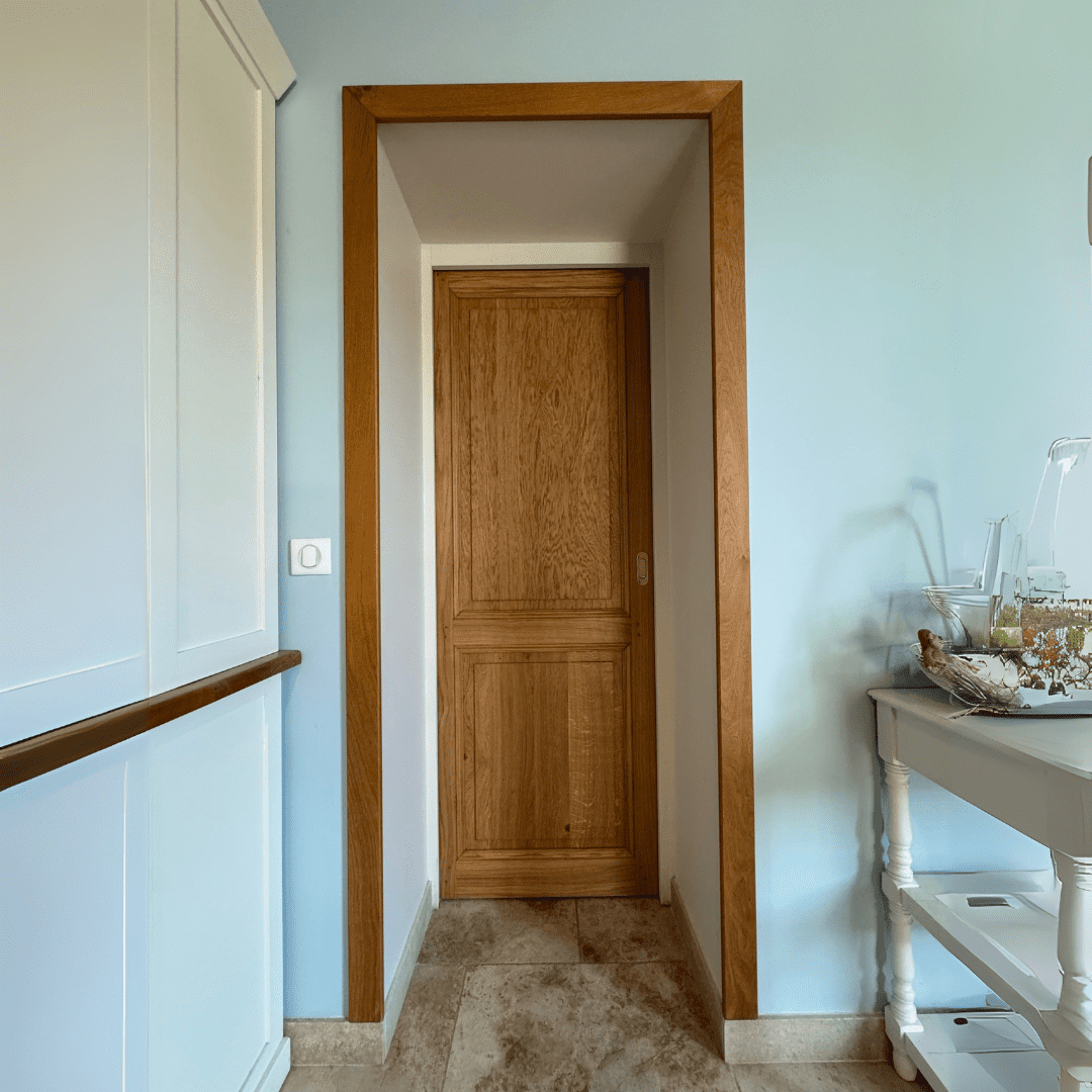 Menuiserie bois traditionnelle pour maison périgourdine
