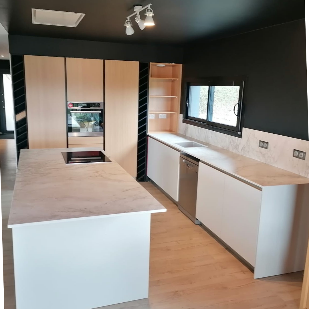 Cuisine bois design et sur mesure – Dordogne, Périgord noir